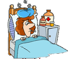 personnages malade malade 4 gif