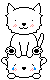 chat blanc 13