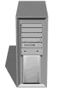 computer tower floppy disk eject md wht