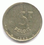 monnaie belgique 12
