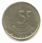 monnaie belgique 13
