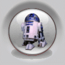 R2 D2 Beveled Globe