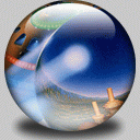 3D Ultra Pinball globe