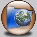 Web Folders globe