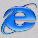 Application  Internet Explorer aqua
