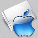 Folder Apple aqua