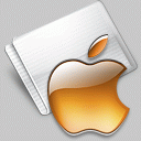 Folder Apple tangerine