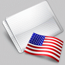 Folder Flag USA