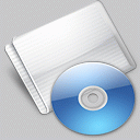 Folder Optical Disc aqua