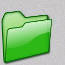Closed Folder green