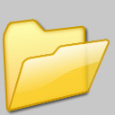 Open Folder yellow