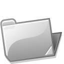 folder grey open